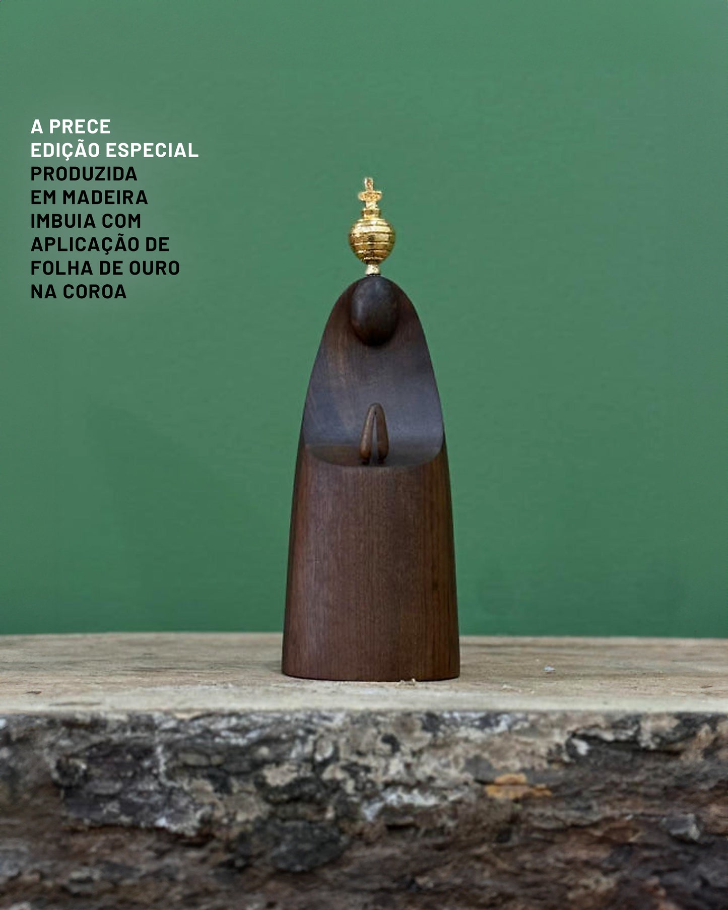 A Prece - Edição Especial em Folha Metálica Dourada.