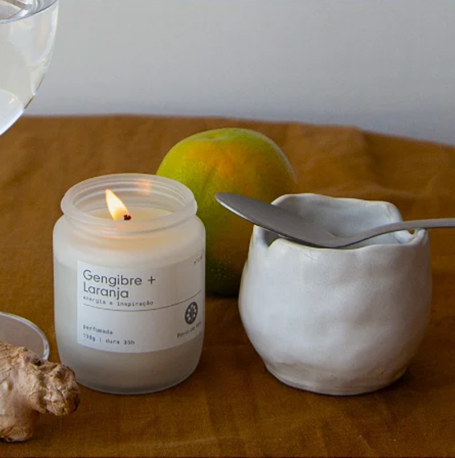 Vela Gengibre + Laranja | 35 horas (Gourmand)