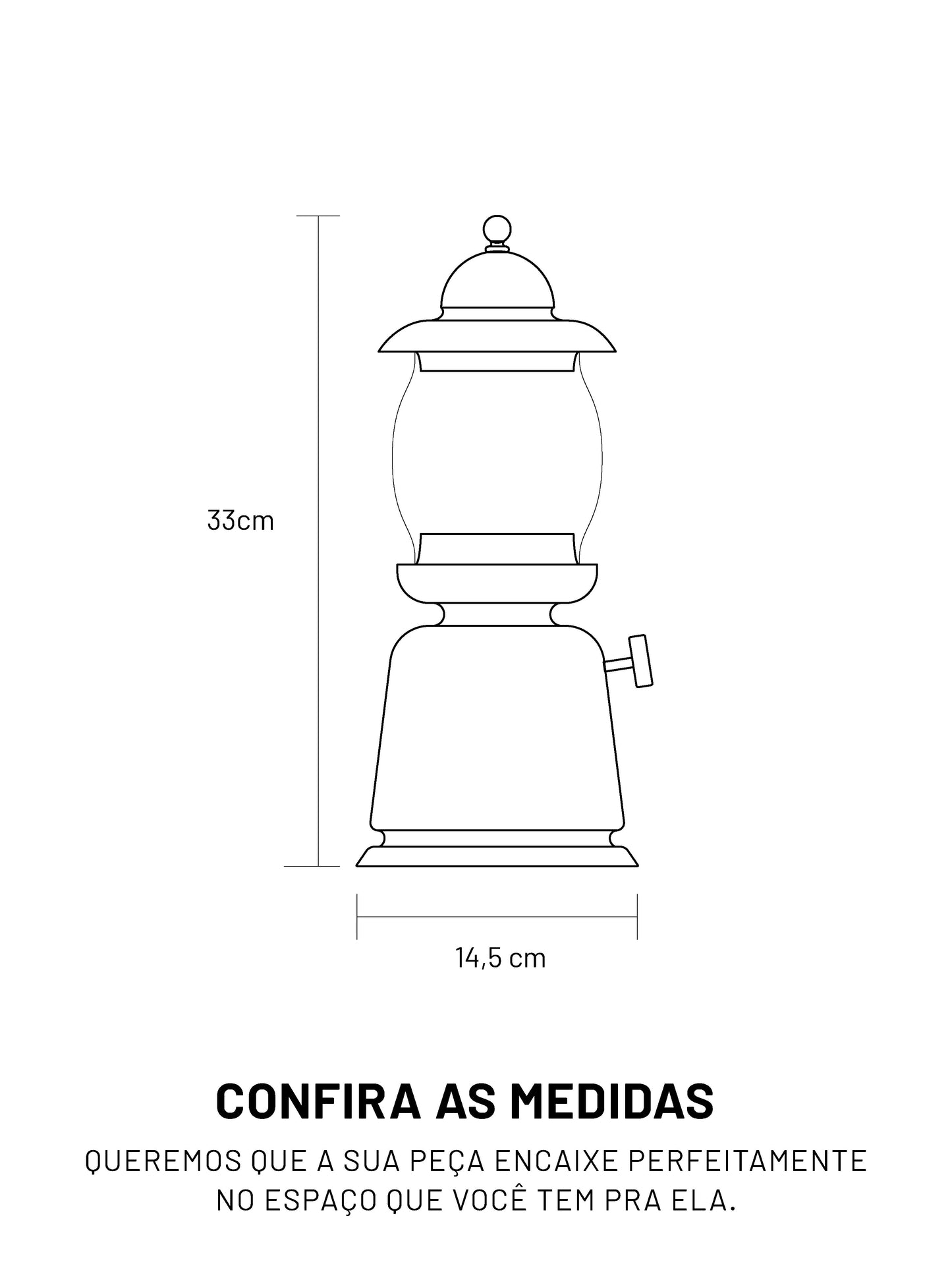 Luminária Lampião