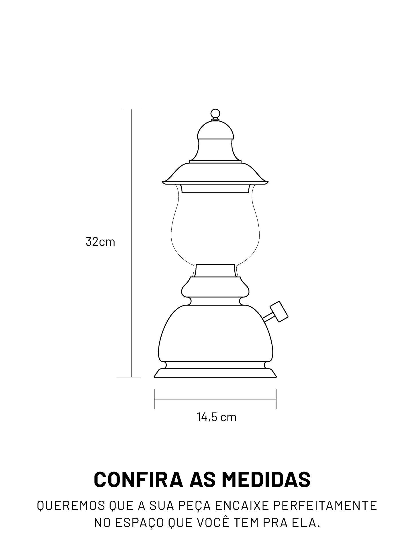 Luminária Maria Bonita