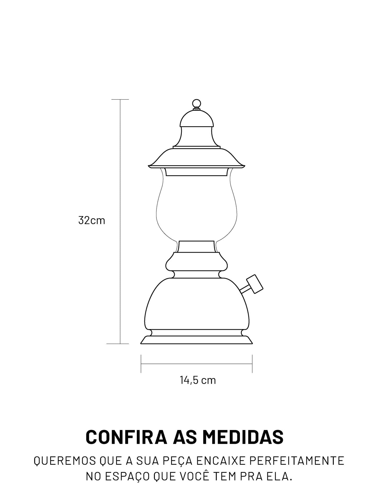 Luminária Maria Bonita