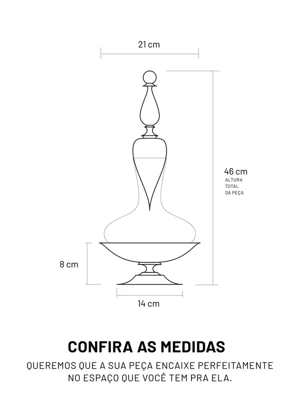 Decanter Sèvres - Envio Imediato