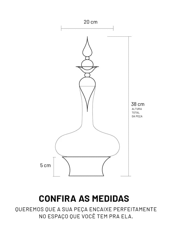 Decanter São Basílio - Envio Imediato