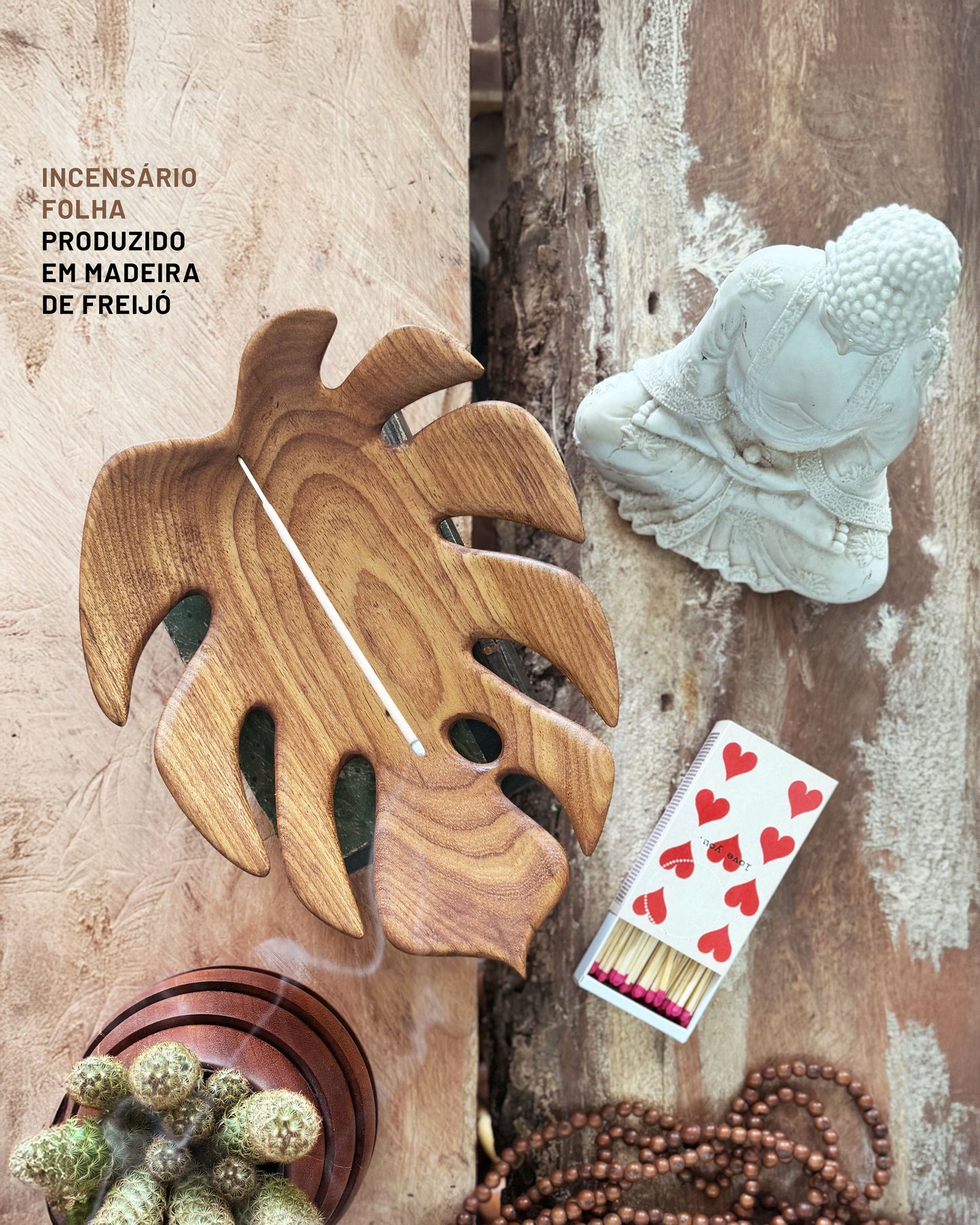Incensário Folha