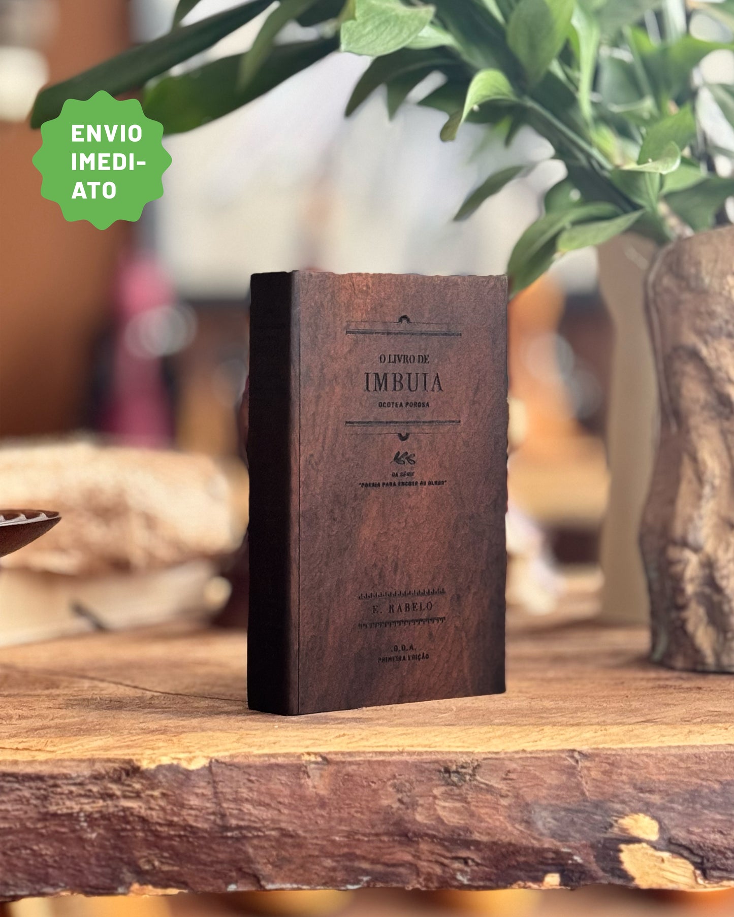 Livro de Imbuia - Envio Imediato