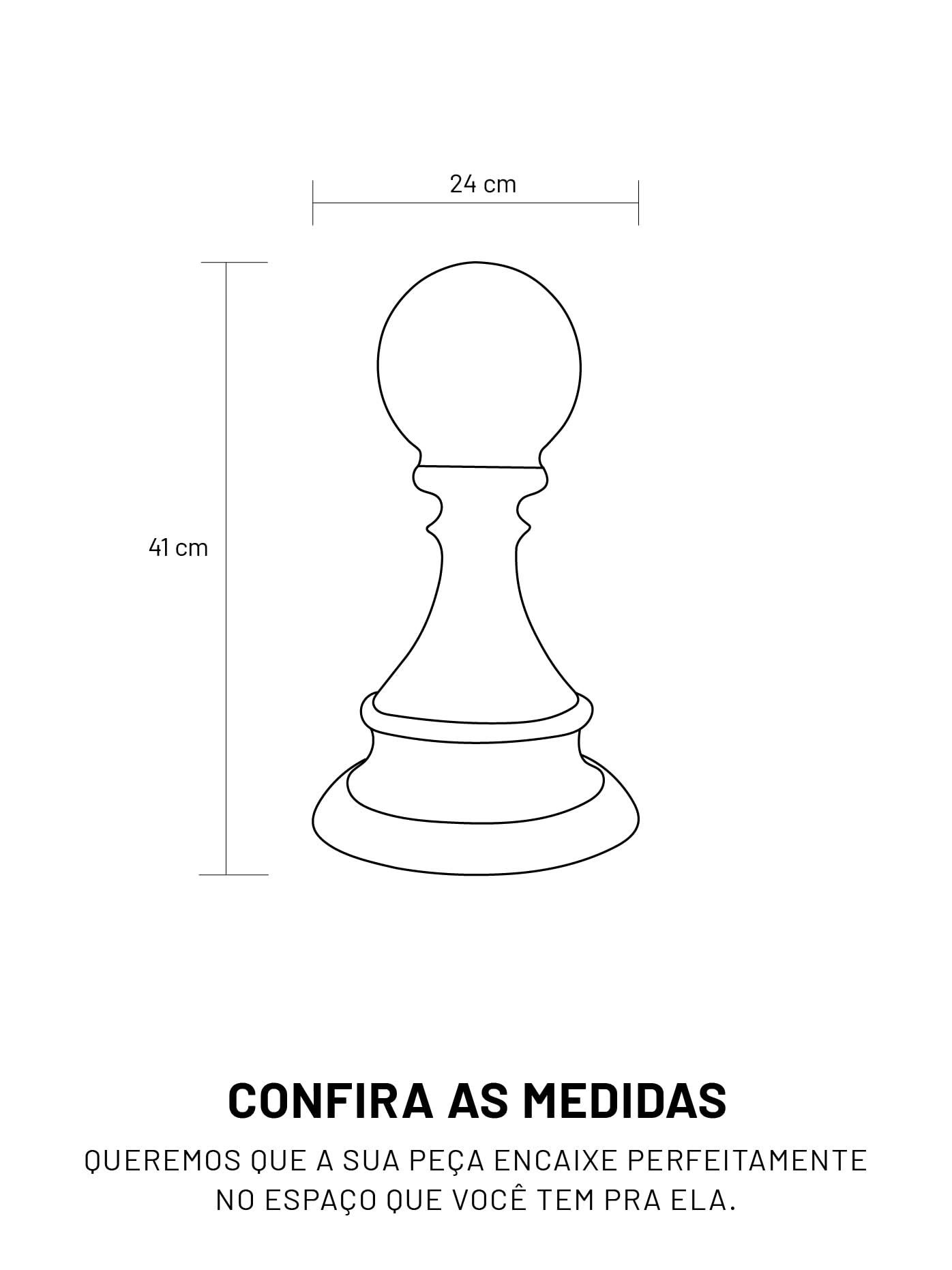 Luminária Peão