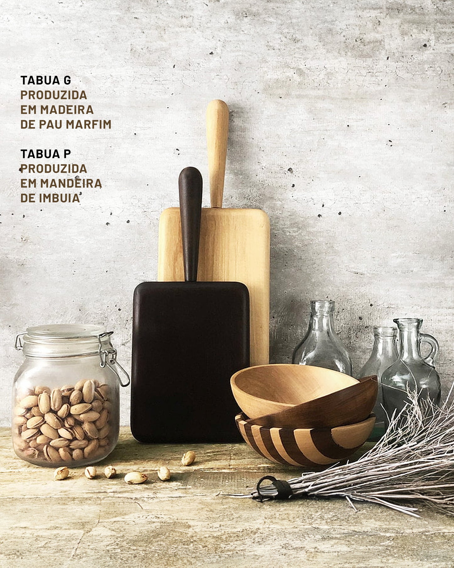 Par de Tábuas Cor Sim - Cor Não