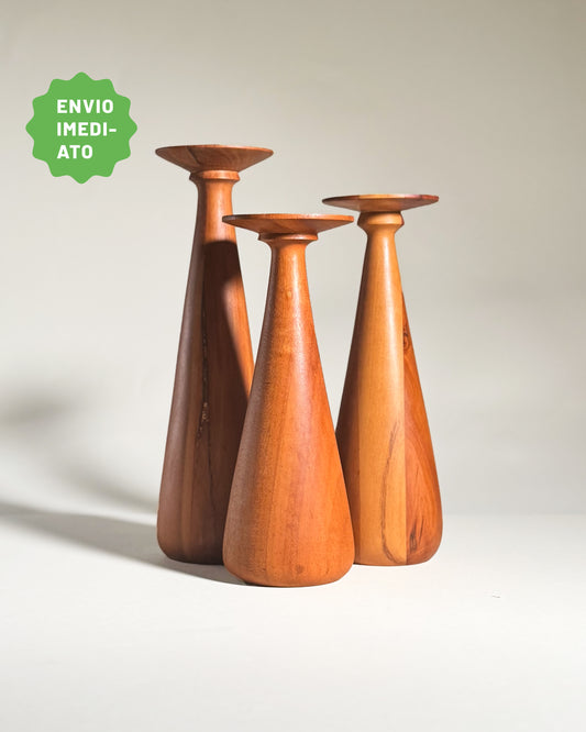 Trio Areia Peroba-rosa - Envio Imediato