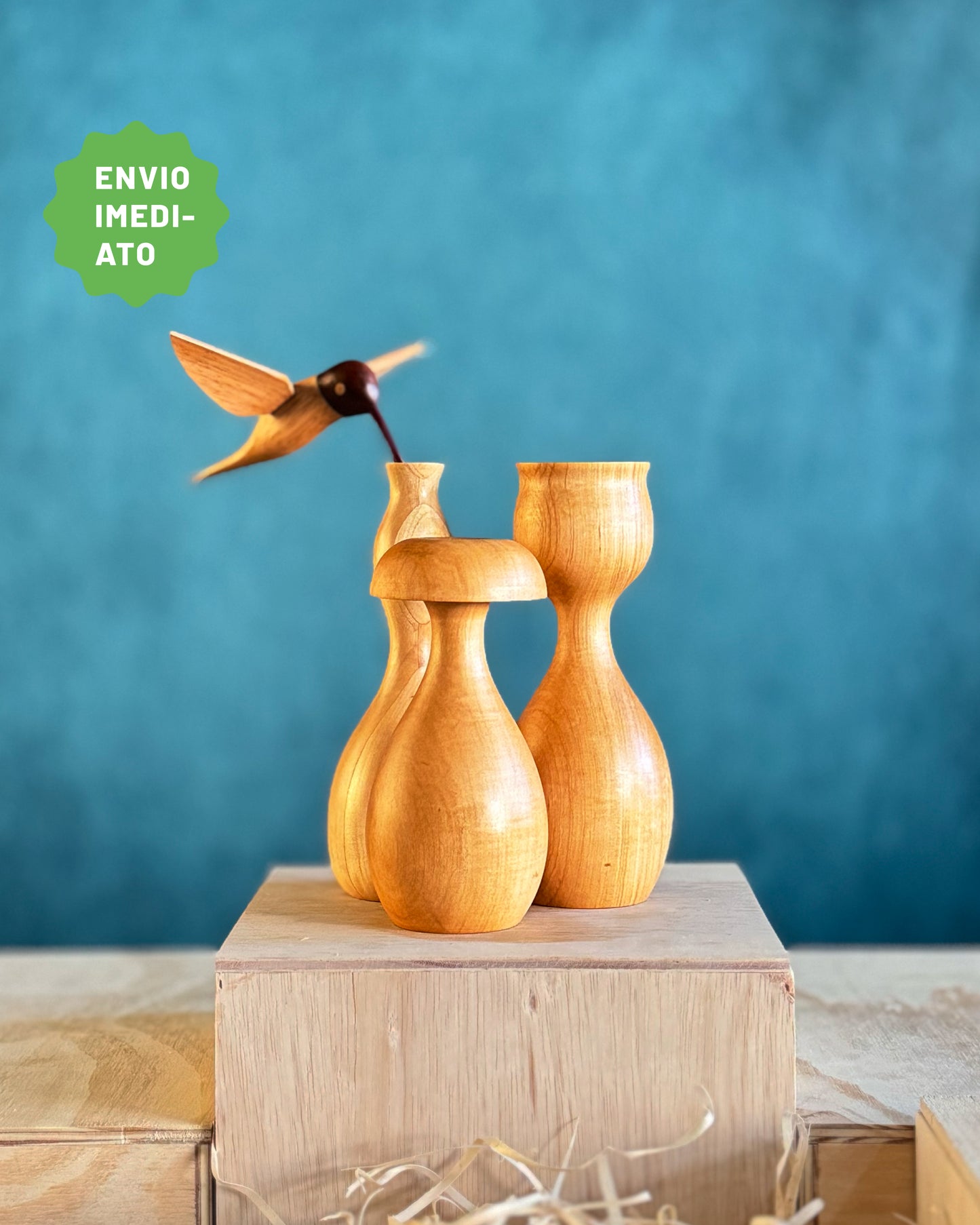 Trio de Vasos Fases de Uma Flor 2# - Envio Imediato