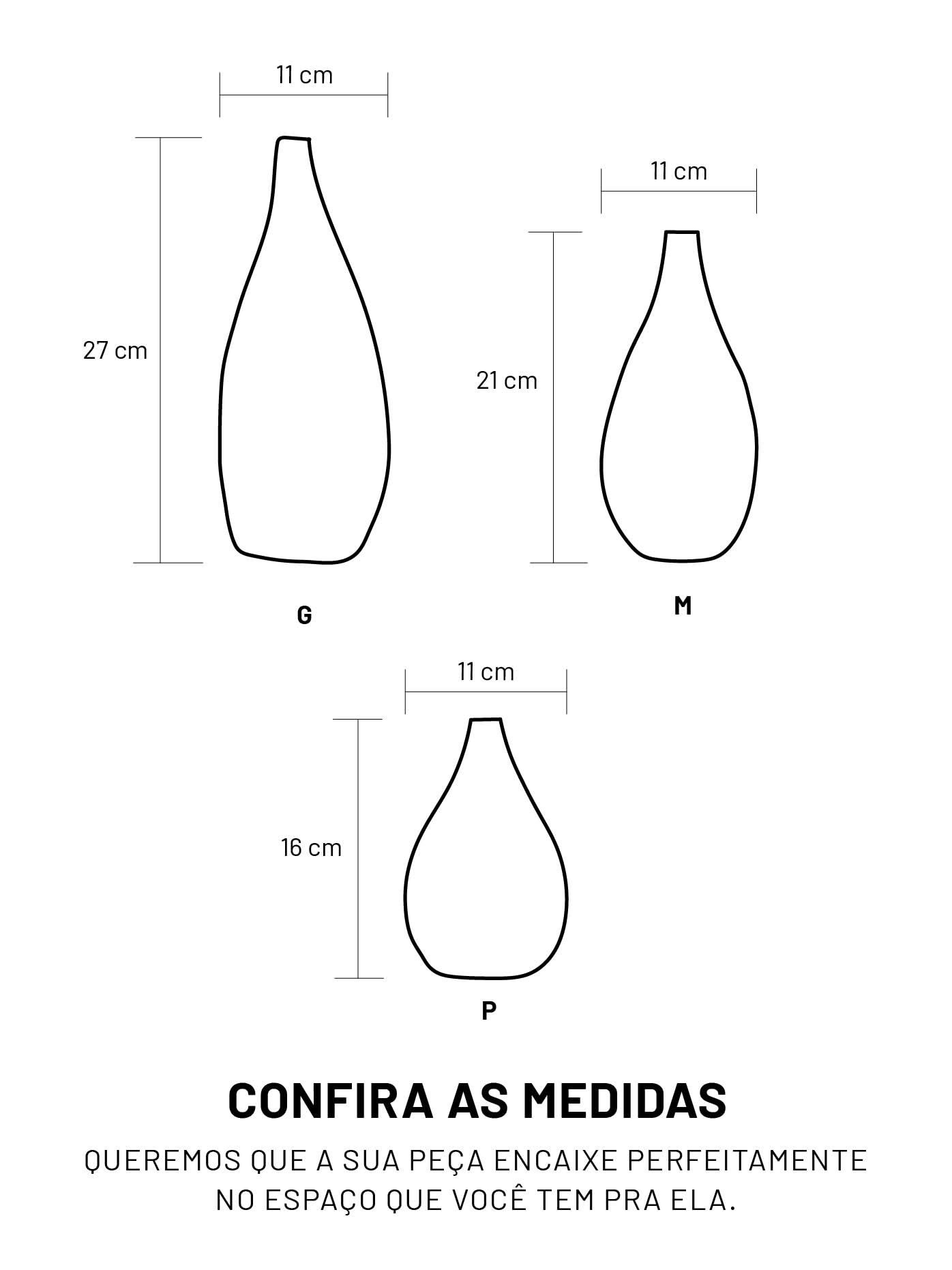 Trio de Vasos Gota