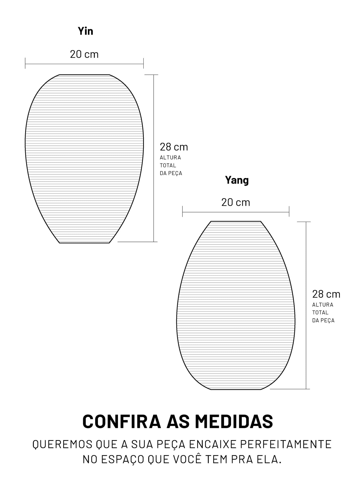 Vasos Yin e Yang