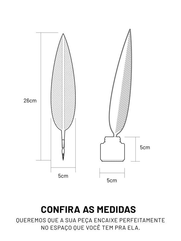Verbum - Pena e Tinteiro - Envio Imediato