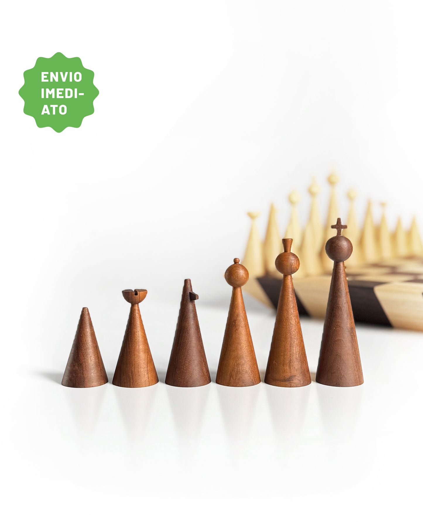 Jogo de Xadrez Bauhaus - Envio Imediato