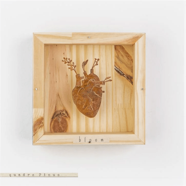 Quadro Pinus Coração - Bloom