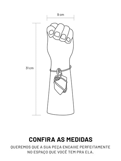 Figas em Cerâmica com Quartzo