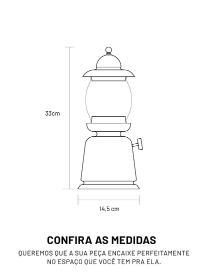 Luminária Lampião