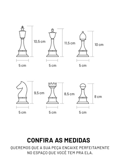 Jogo de Xadrez O Reinado