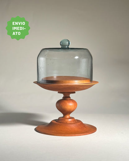 Boleira Little Sèvres Peroba-rosa - Envio Imediato