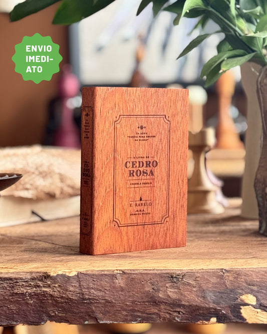 Livro de Cedro-rosa - Envio Imediato
