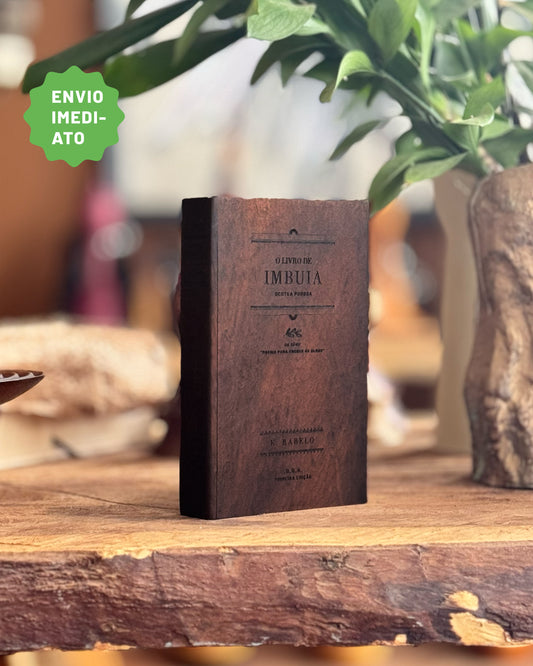 Livro de Imbuia - Envio Imediato