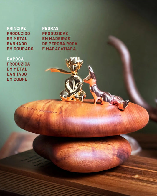 O Príncipe e a Raposa em Ouro e Cobre