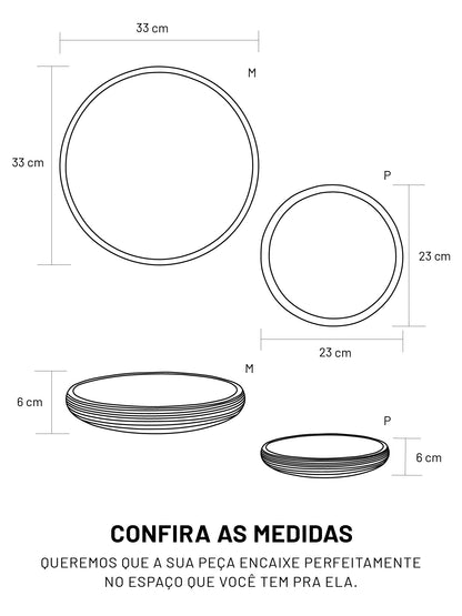 Par de Gamelas Caxinauá