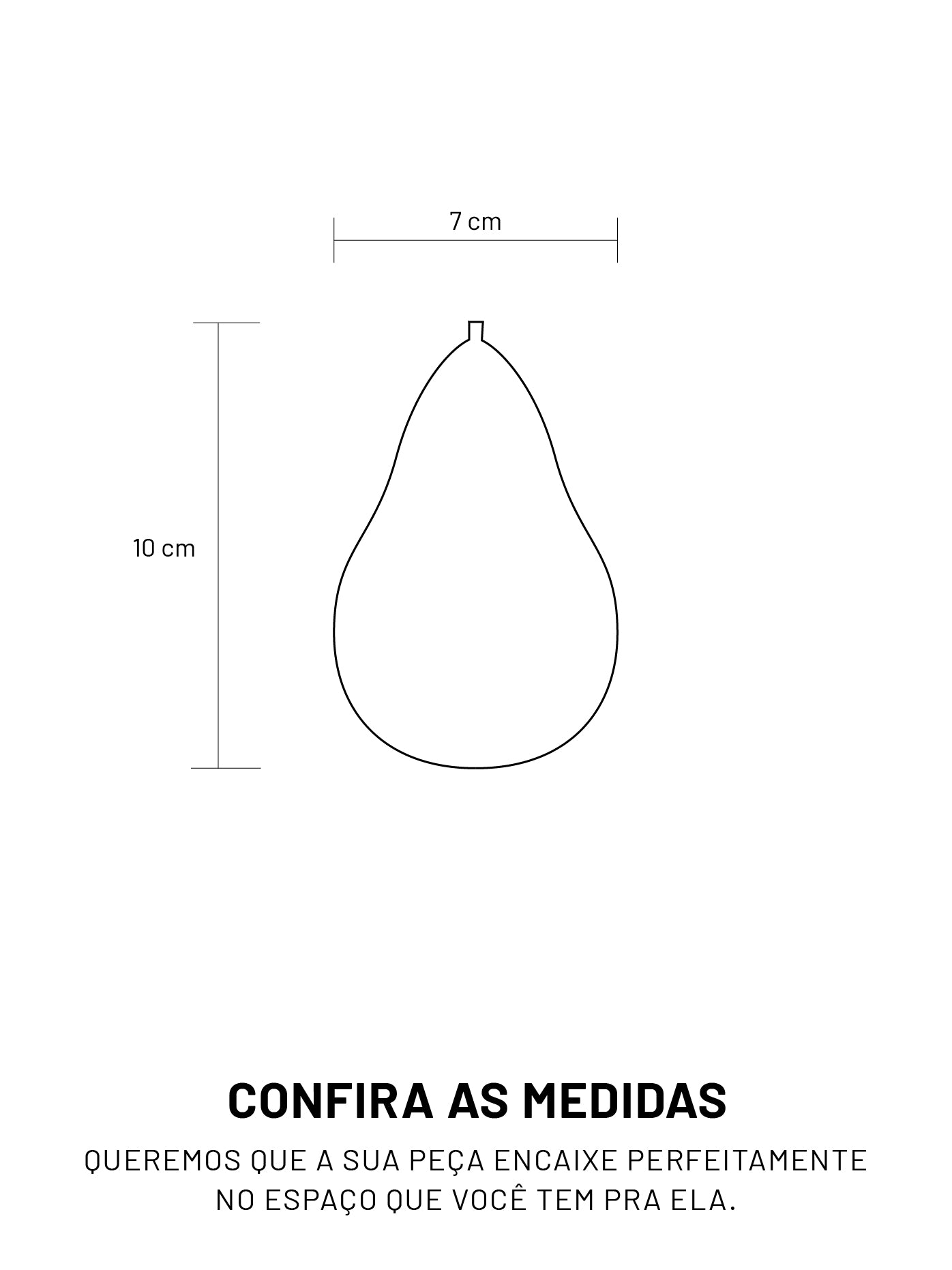 Fruteira Baobá com Trio de Peras - Envio Imediato