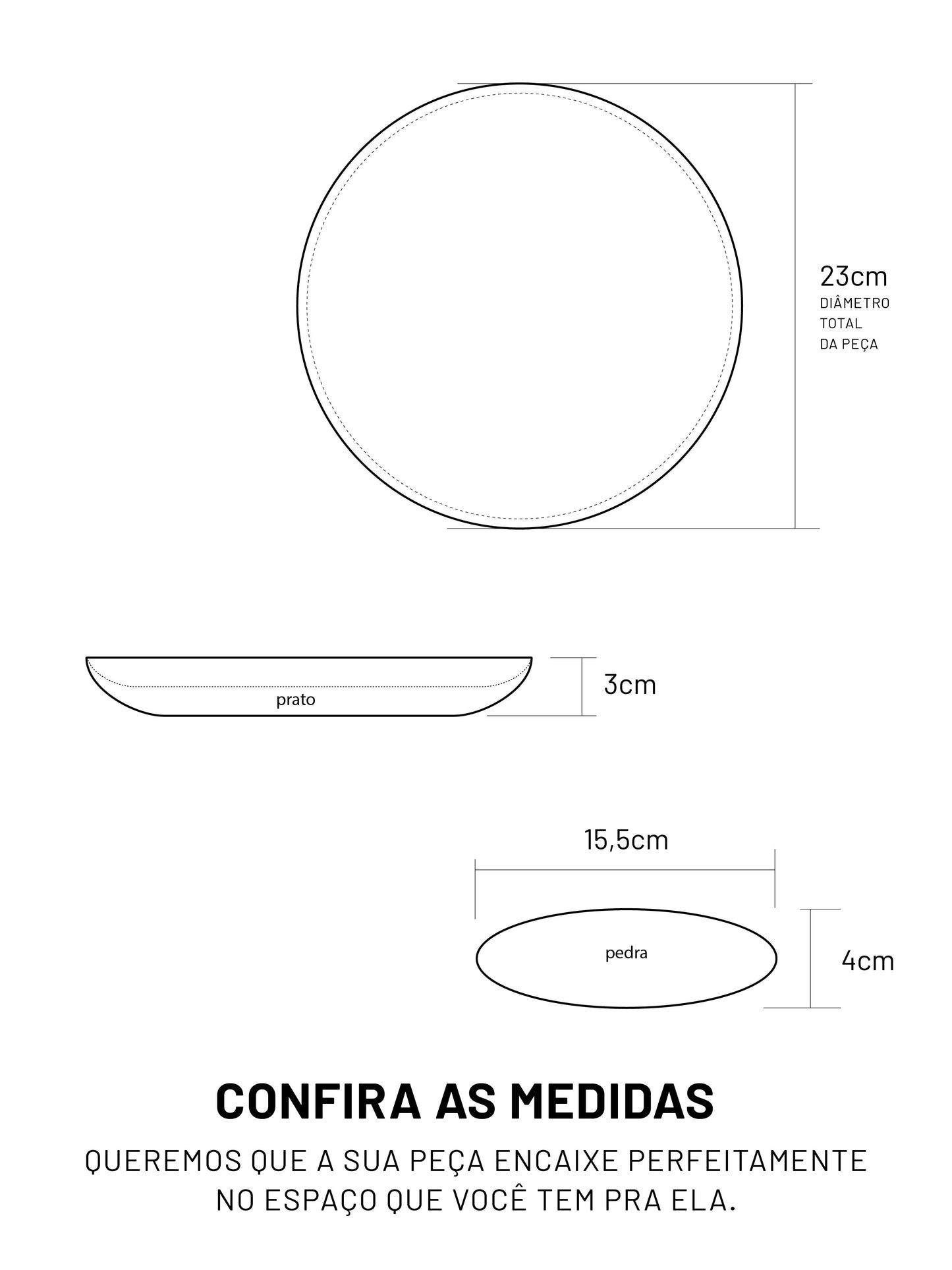 Prato Linha da Vida