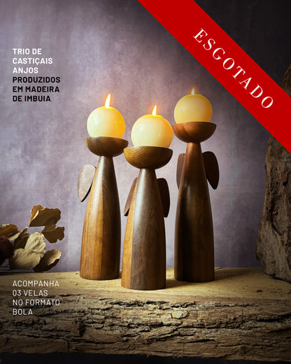 Presépio Móbile Base Alta Imbuia