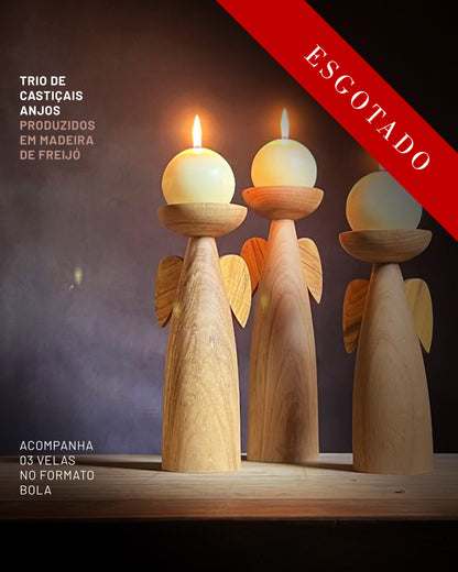 Presépio Móbile Base Baixa Freijó