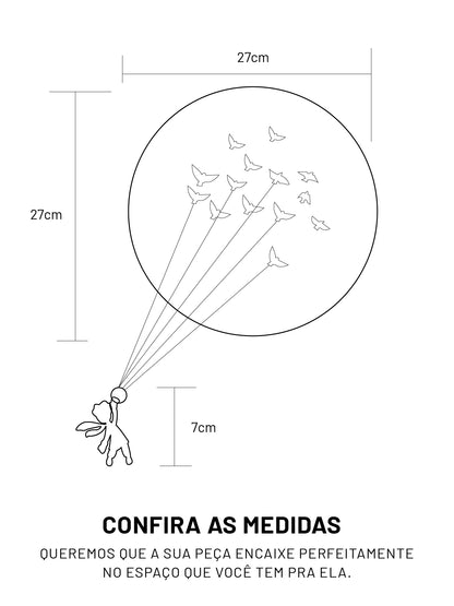 Príncipe em ouro com Pássaros