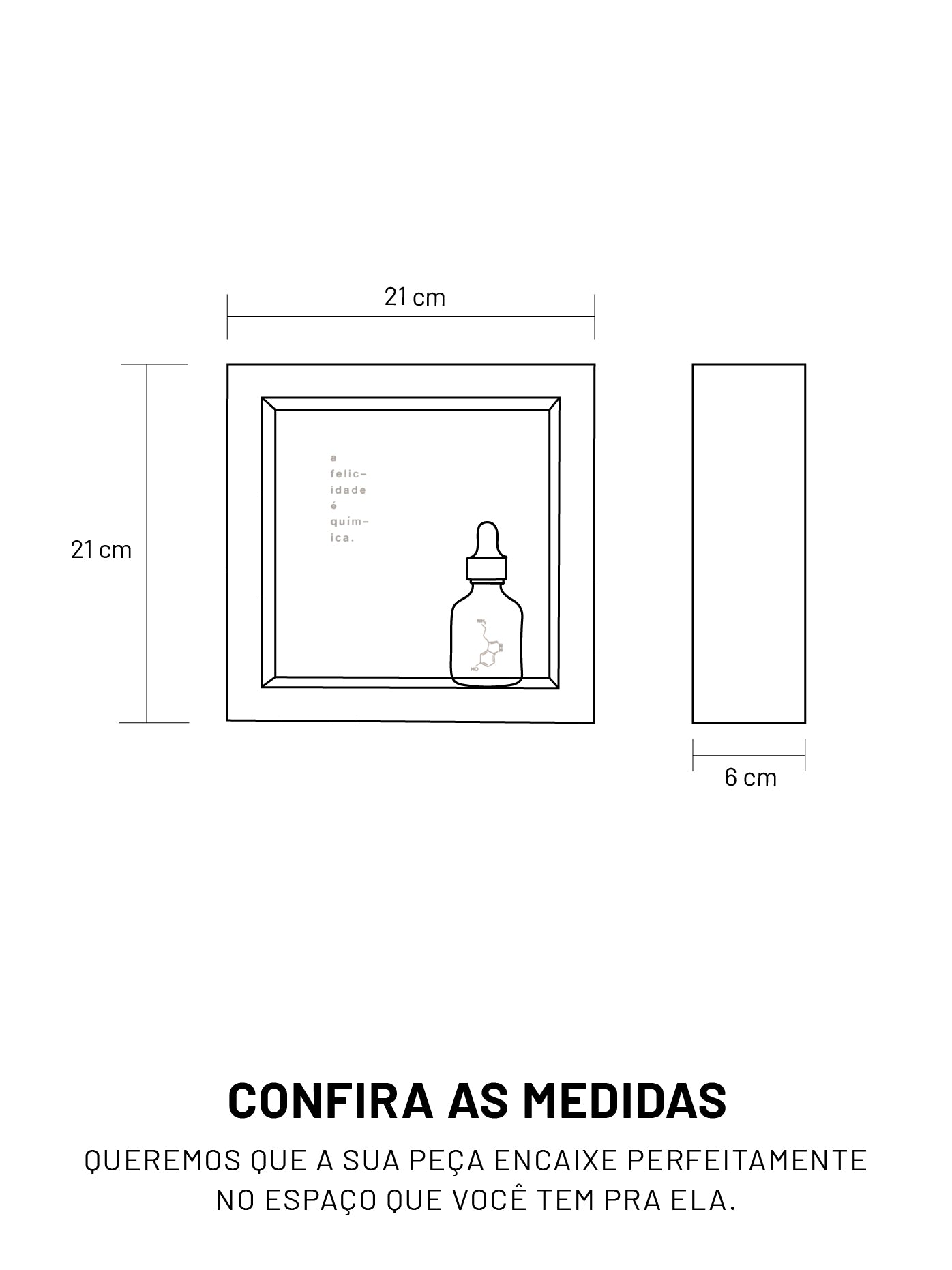 Quadro A Felicidade é Química
