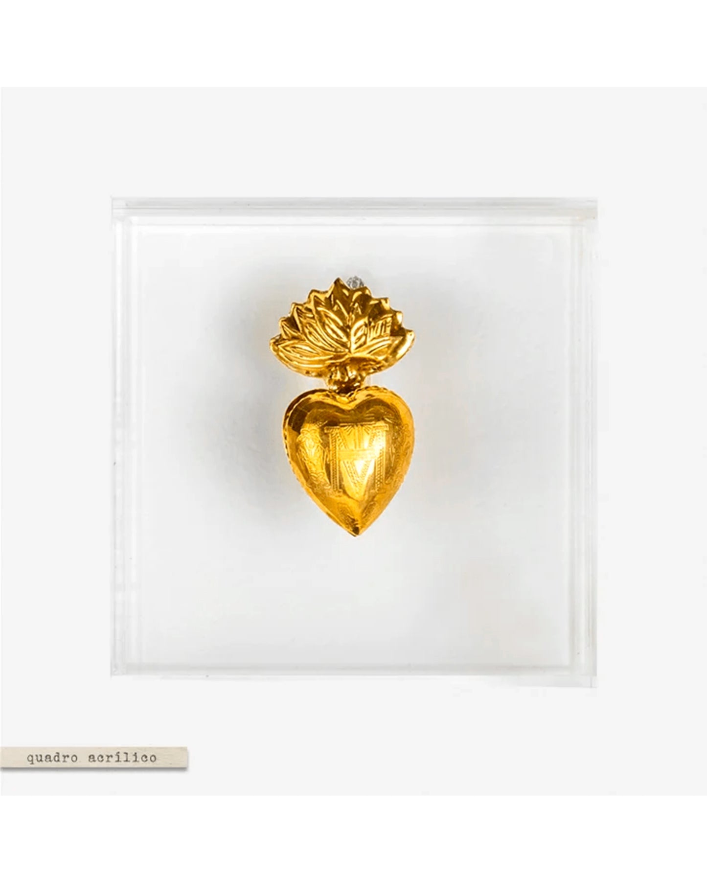Quadro Acrílico - Sagrado Cor Aurum