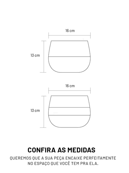 Cachepô Mix 3# - Envio Imediato