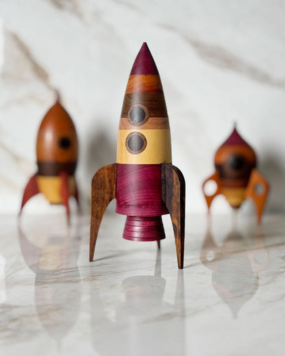 Trio Foguetes Retrô