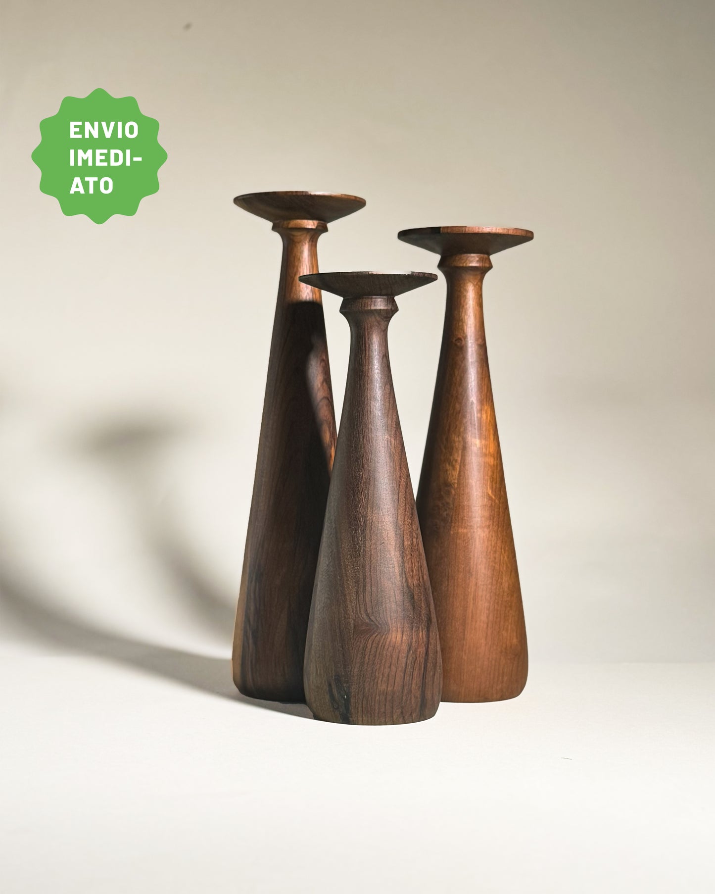 Trio Areia Imbuia - Envio Imediato