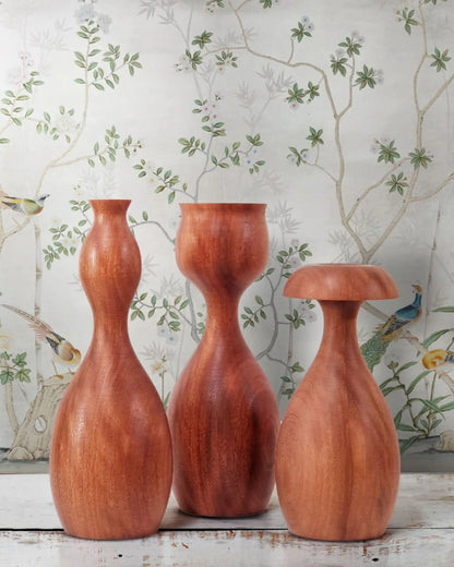 Trio de Vasos Fases de Uma Flor