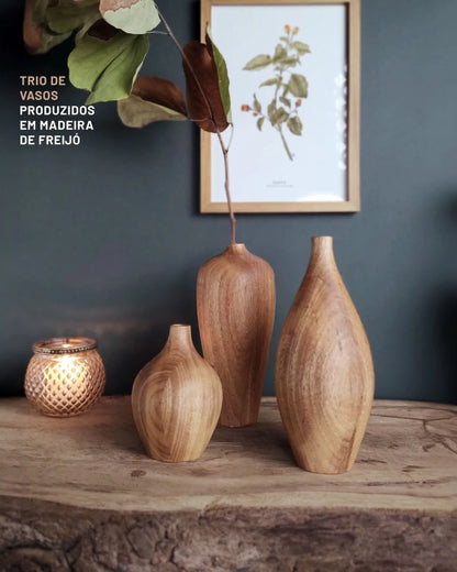 Trio de Vasos Odorata