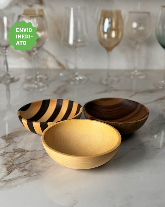 Trio de Bowls Cor Sim-Cor Não - Envio Imediato