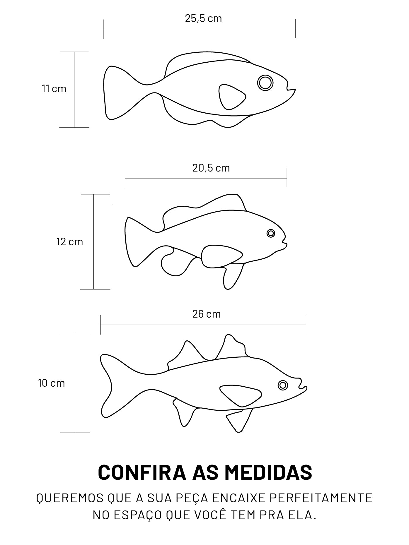 Trio de Peixes