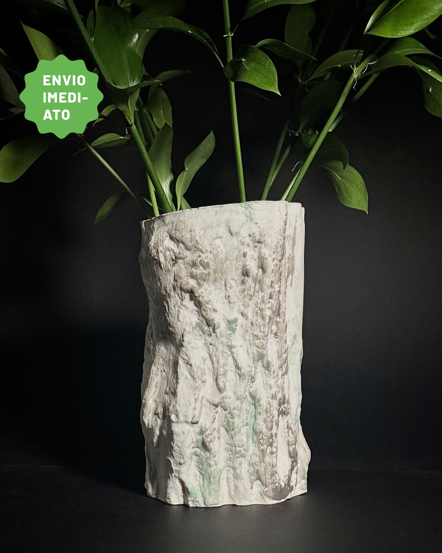 Vaso Floresta Nevada - Envio Imediato