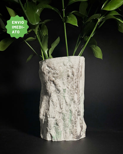 Vaso Floresta Nevada - Envio Imediato