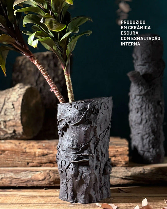 Vaso Floresta Raiz Noturna