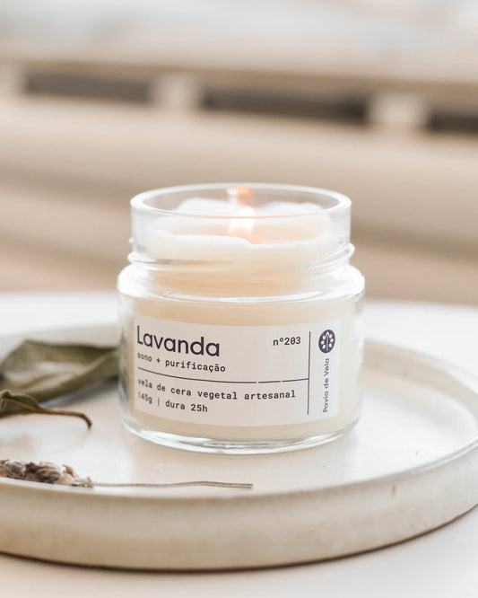 Vela Lavanda | 25 horas (floral)