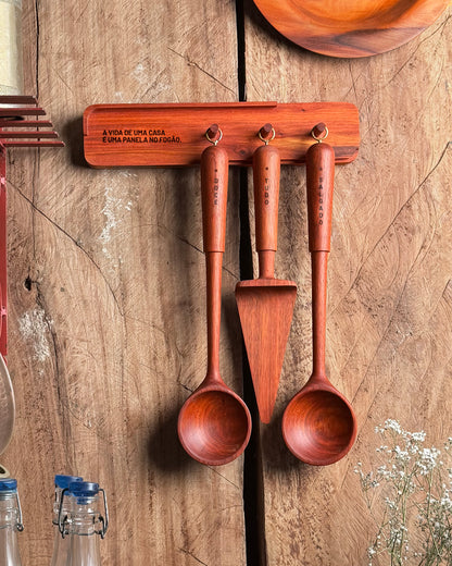 Trio de Utensílios Cozinha