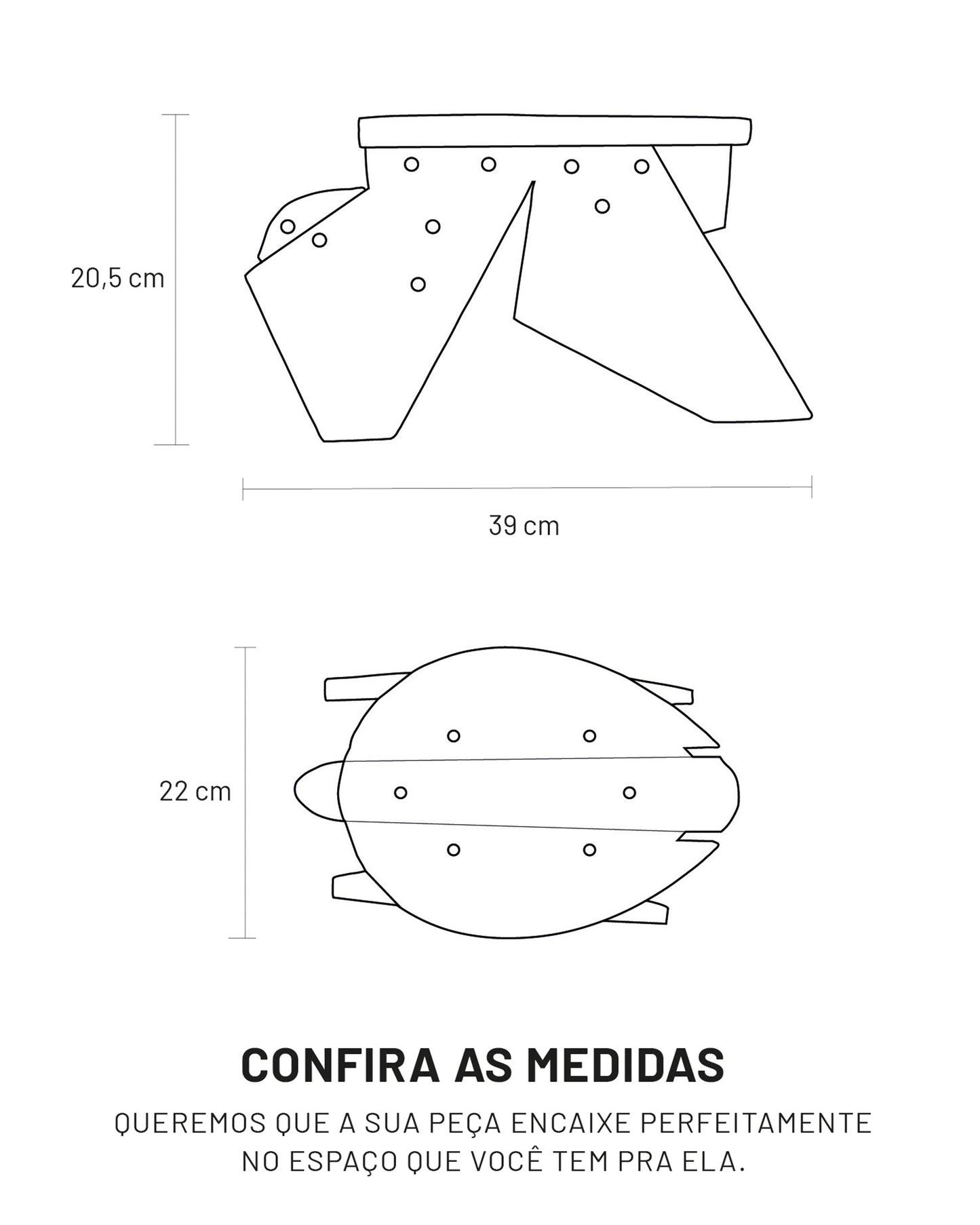 Banquinho Tartaruga