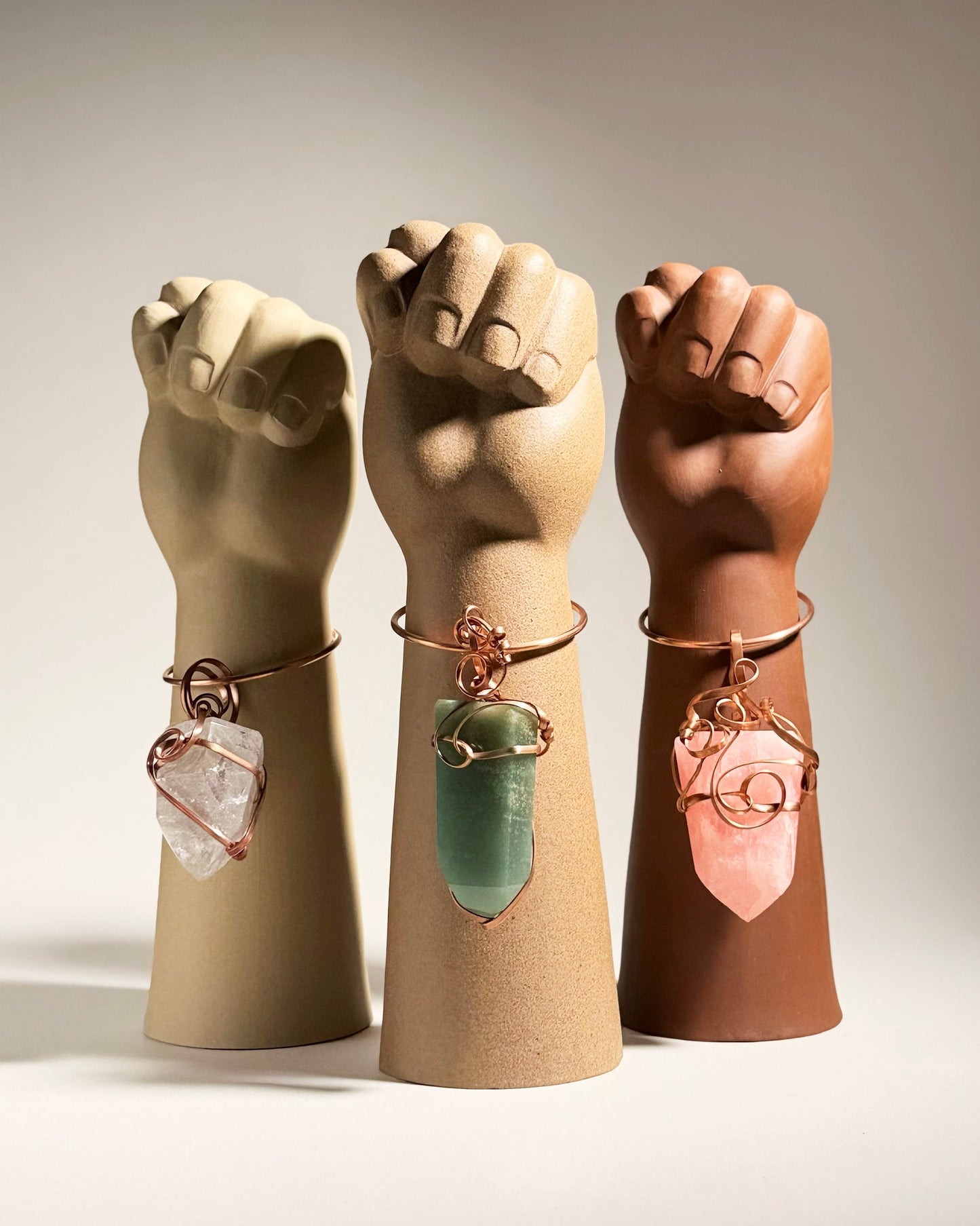 Figas em Cerâmica com Quartzo