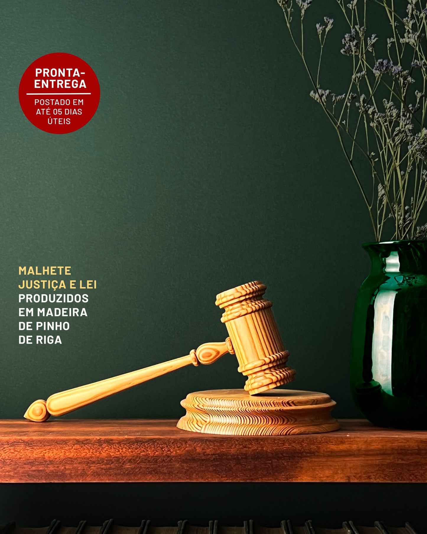 Malhete Justiça e Lei