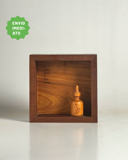 Quadro A Felicidade é Química - Envio Imediato