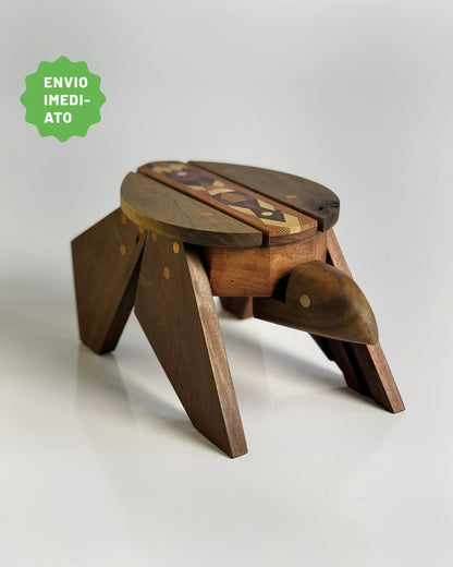 Banquinho Tartaruga - Envio Imediato